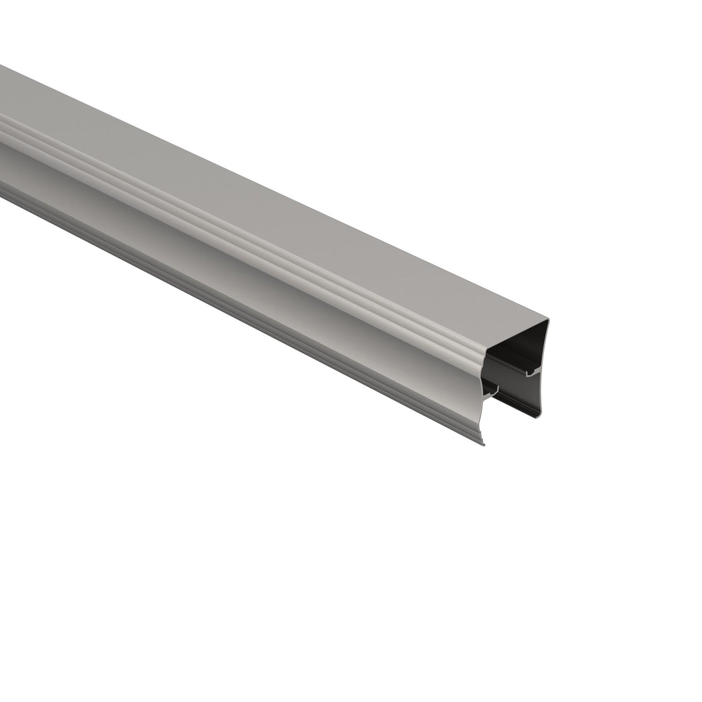 top track in satin nickel