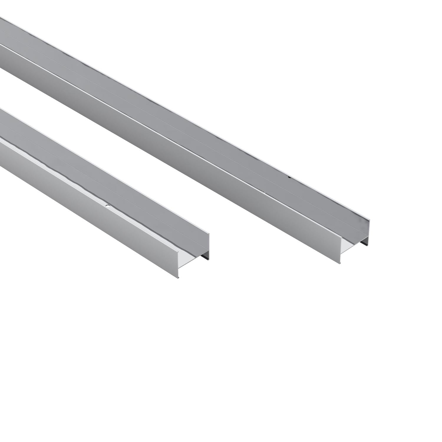 Side jambs in polished chrome