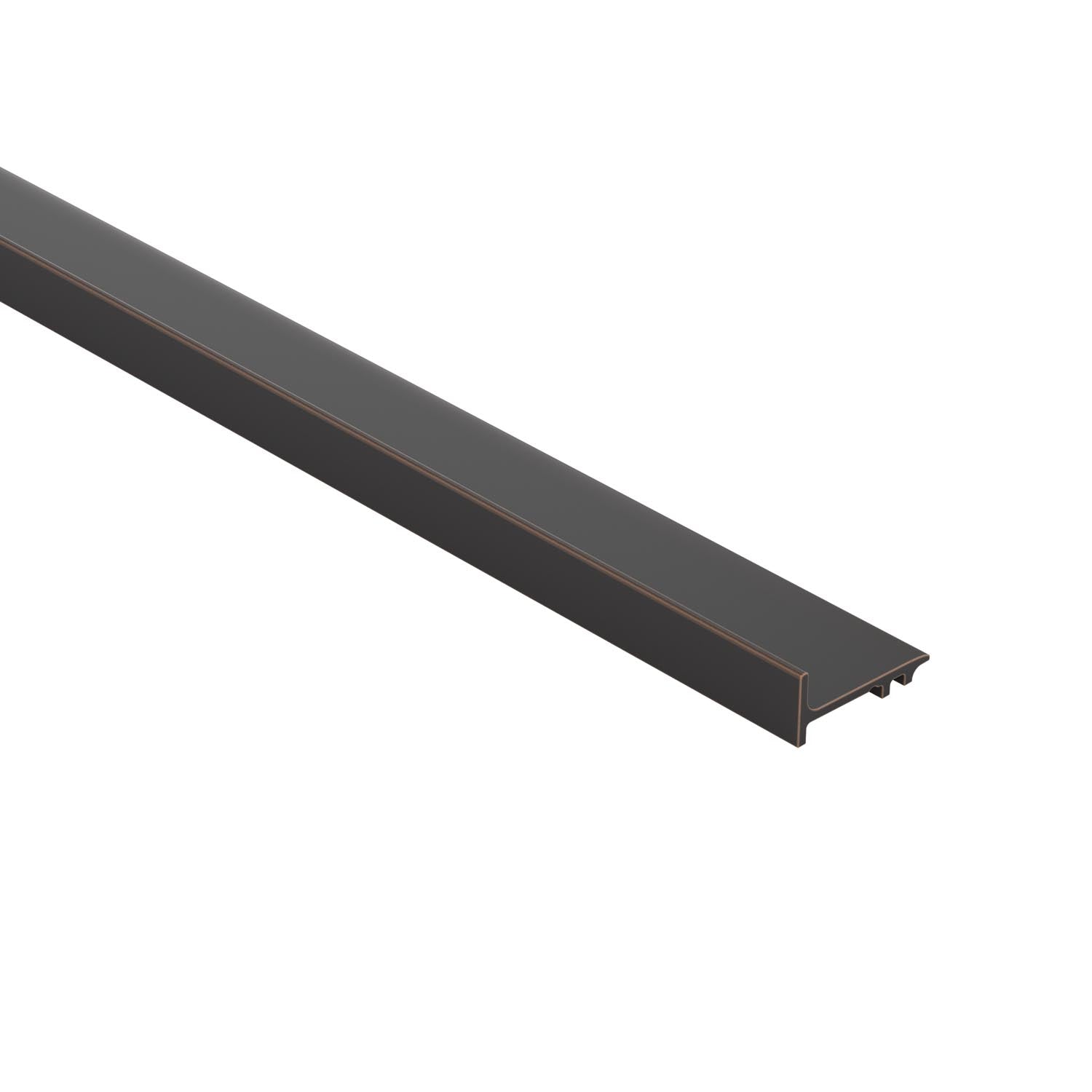 Shower door bottom track