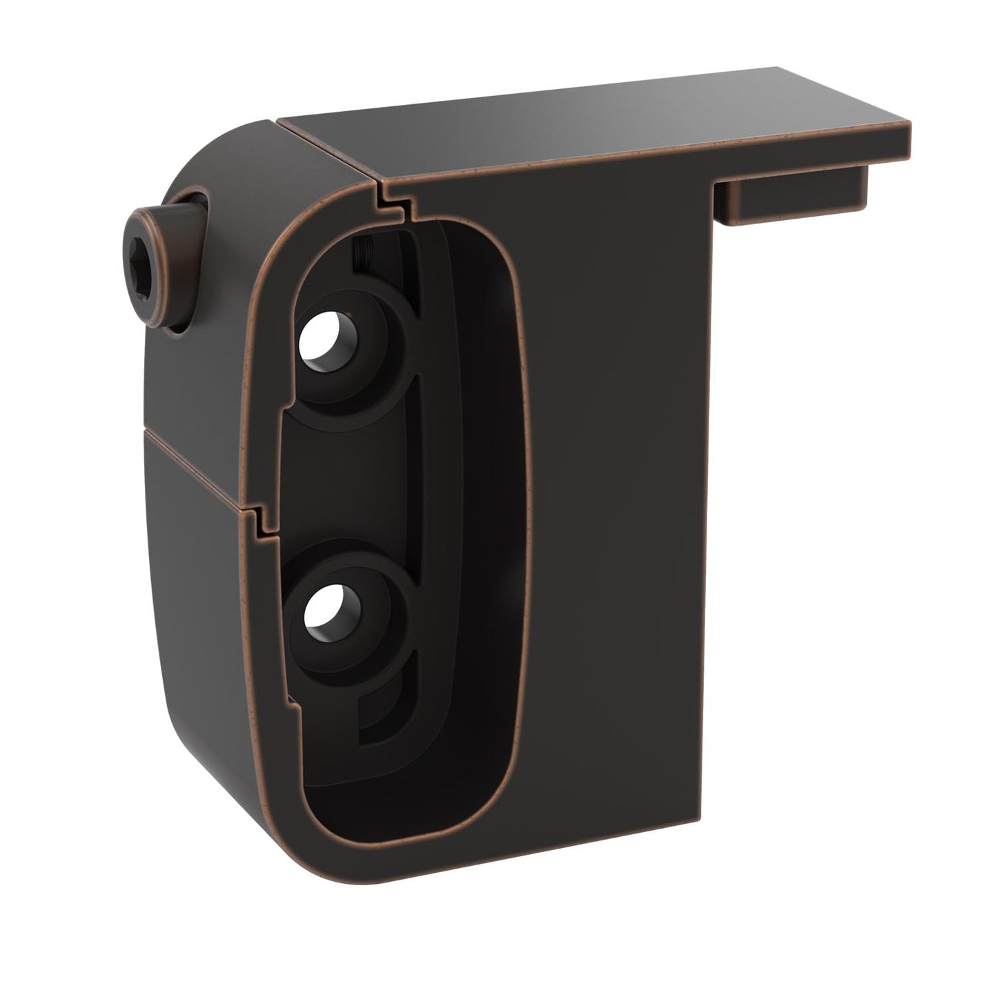 Shower door right collar