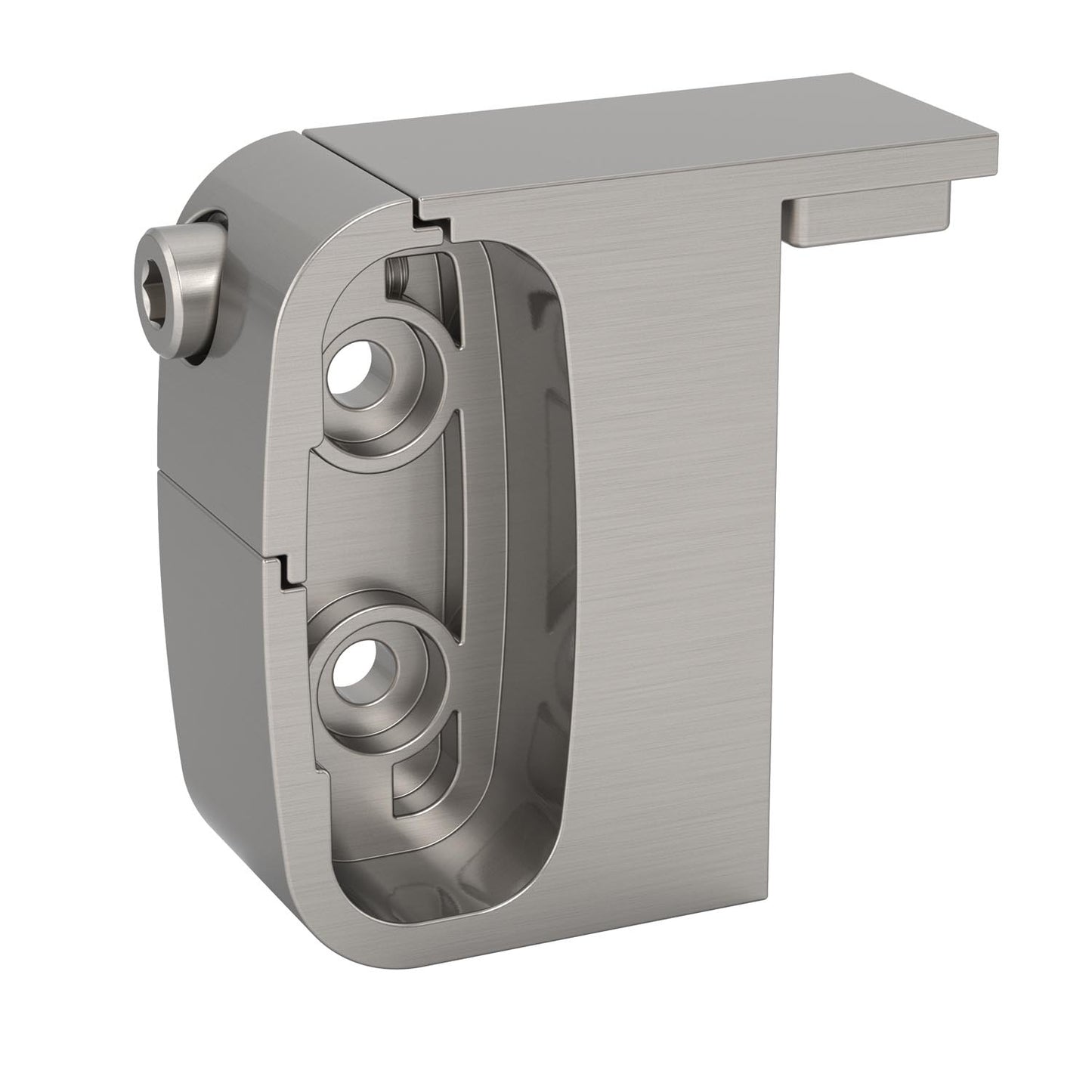 Shower door right collar