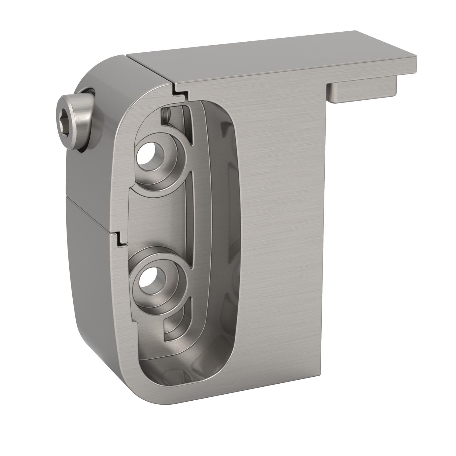 Shower door right collar