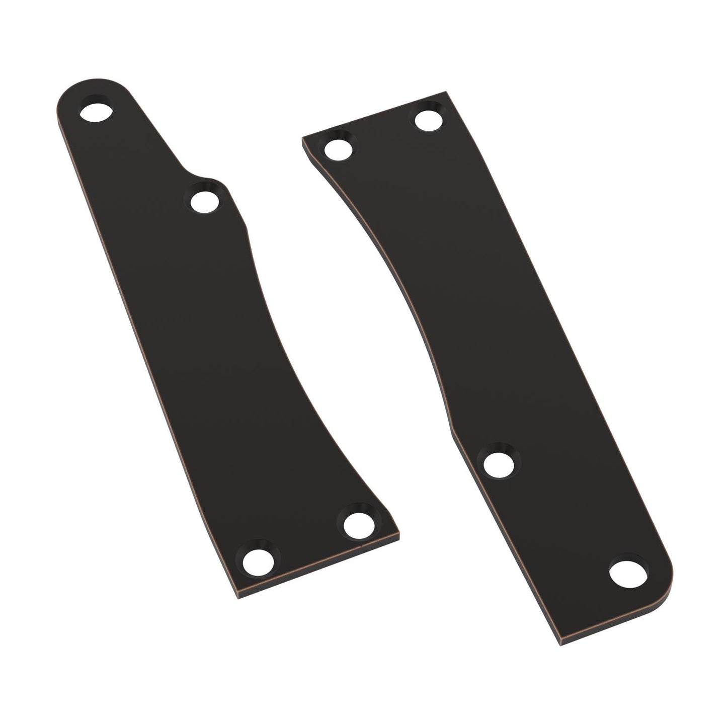 Shower door pivot jamb brackets