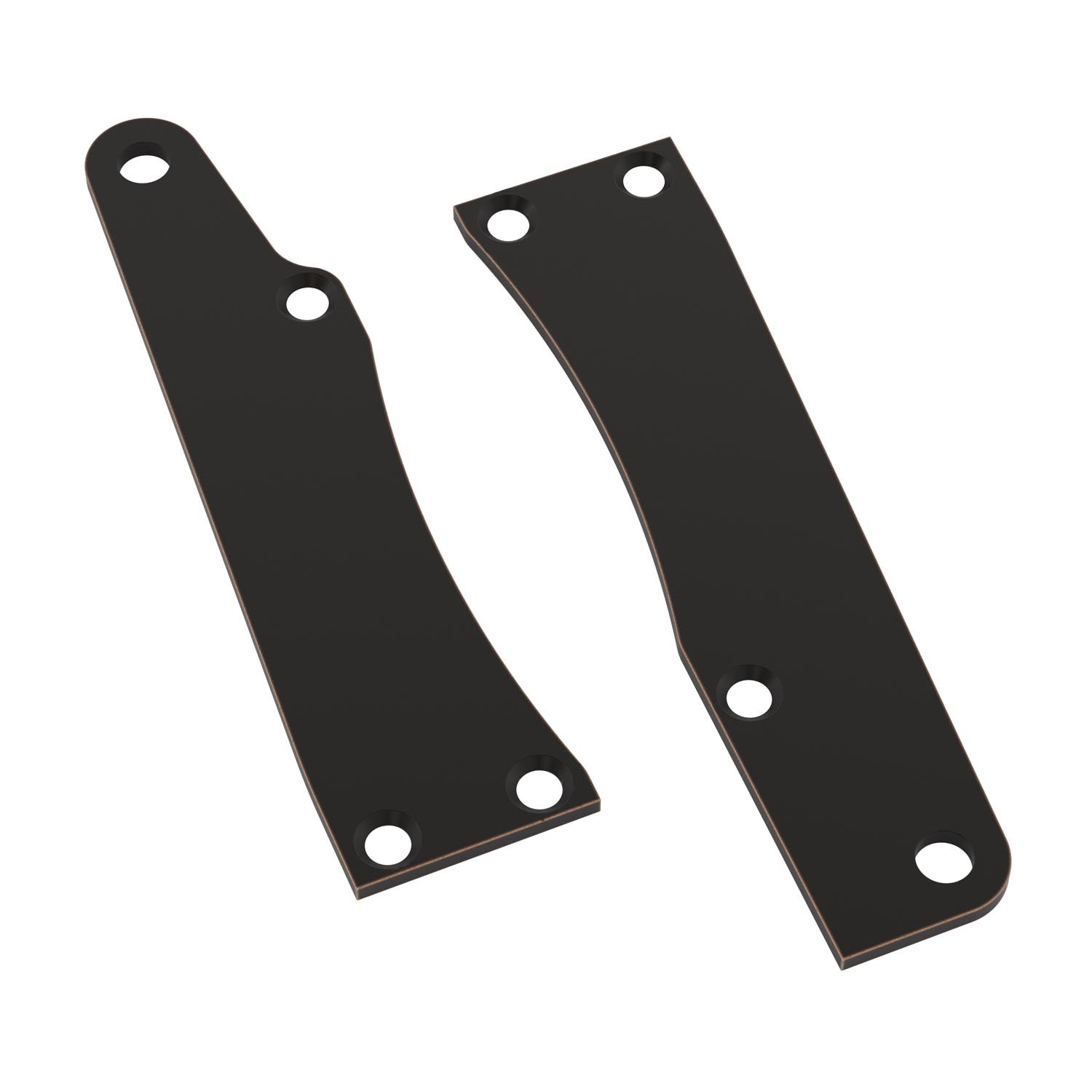 Shower door pivot jamb brackets