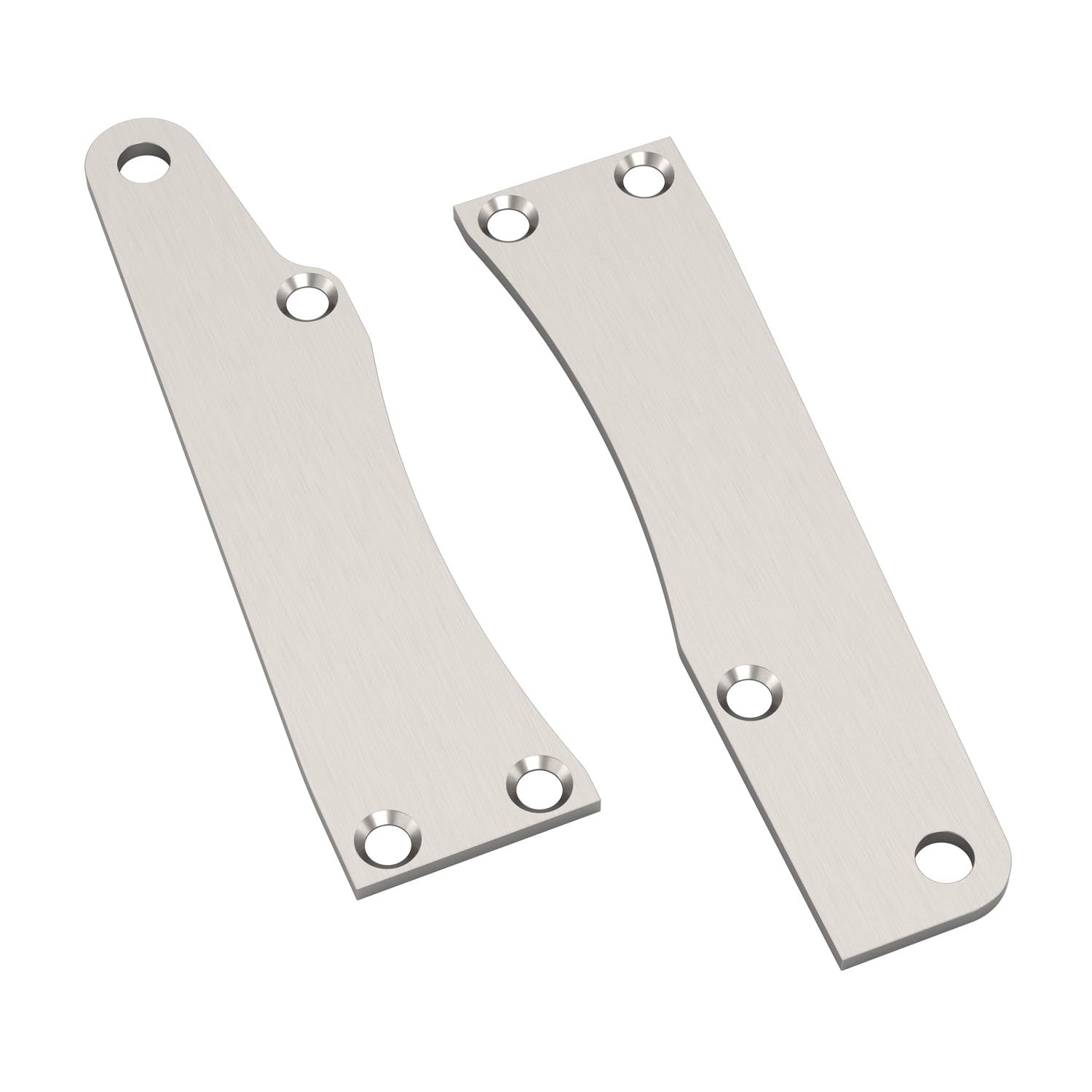 Shower door pivot jamb brackets