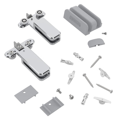 Shower door replacement roller kit