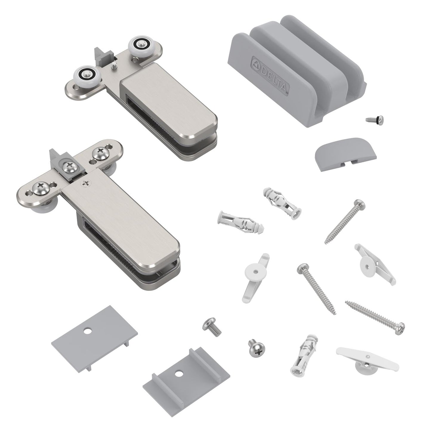 Shower door replacement roller kit