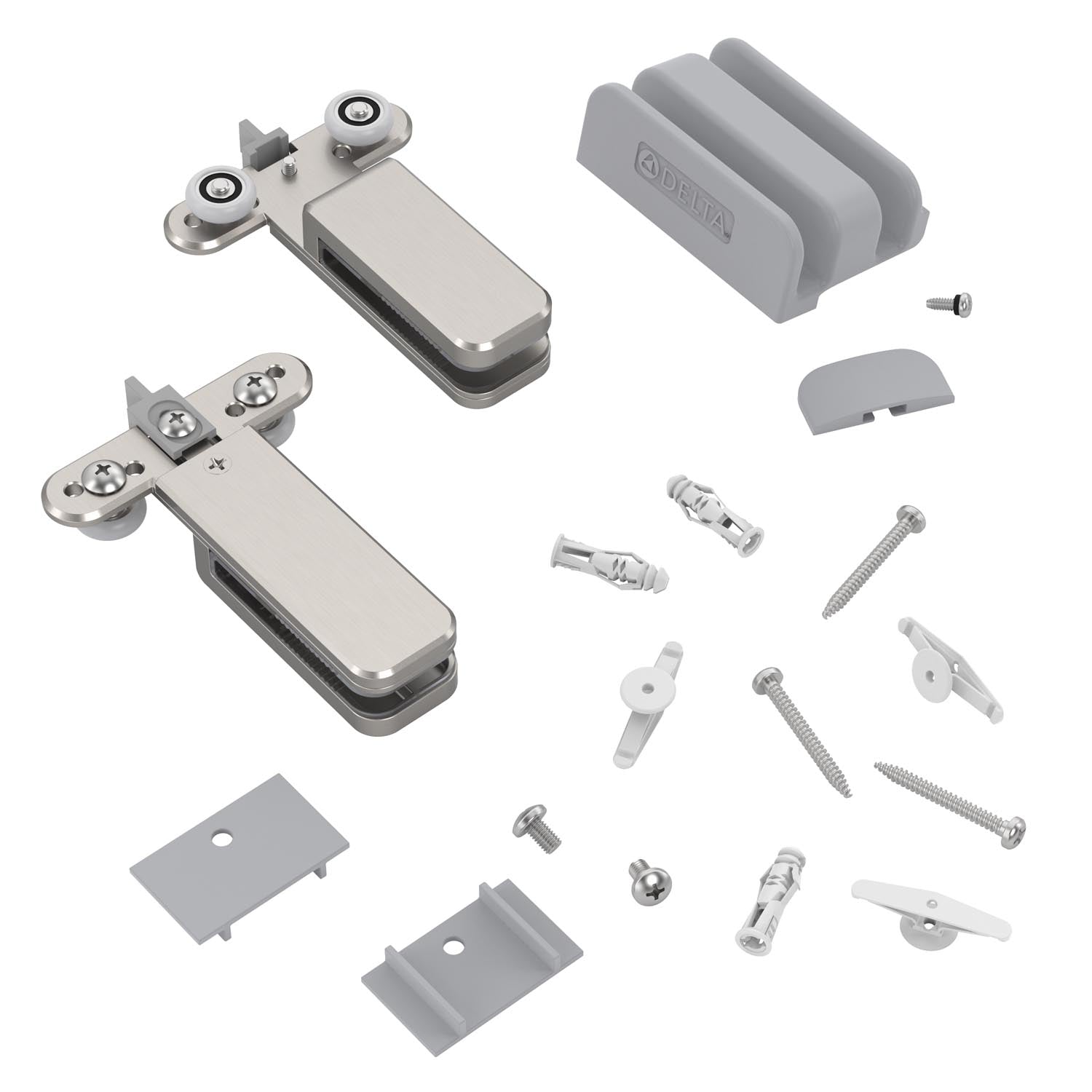 Shower door replacement roller kit