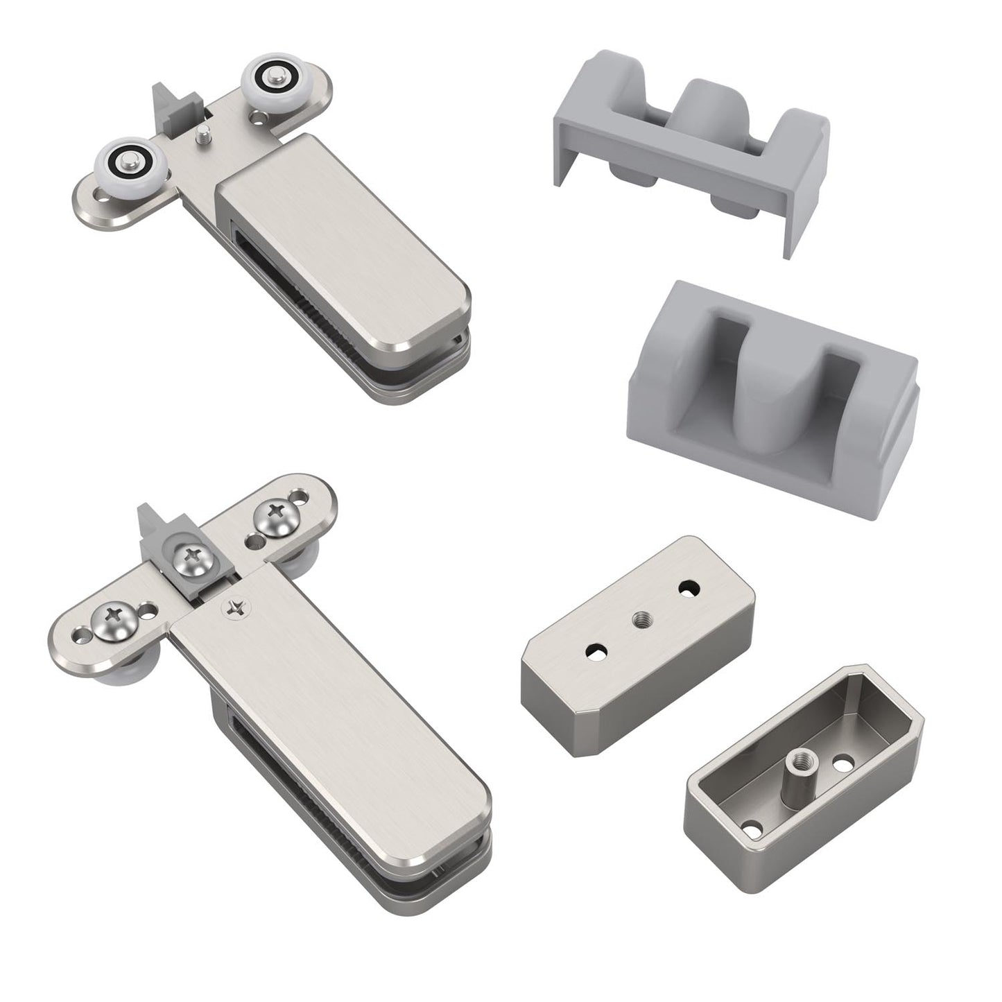 Shower door replacement roller kit