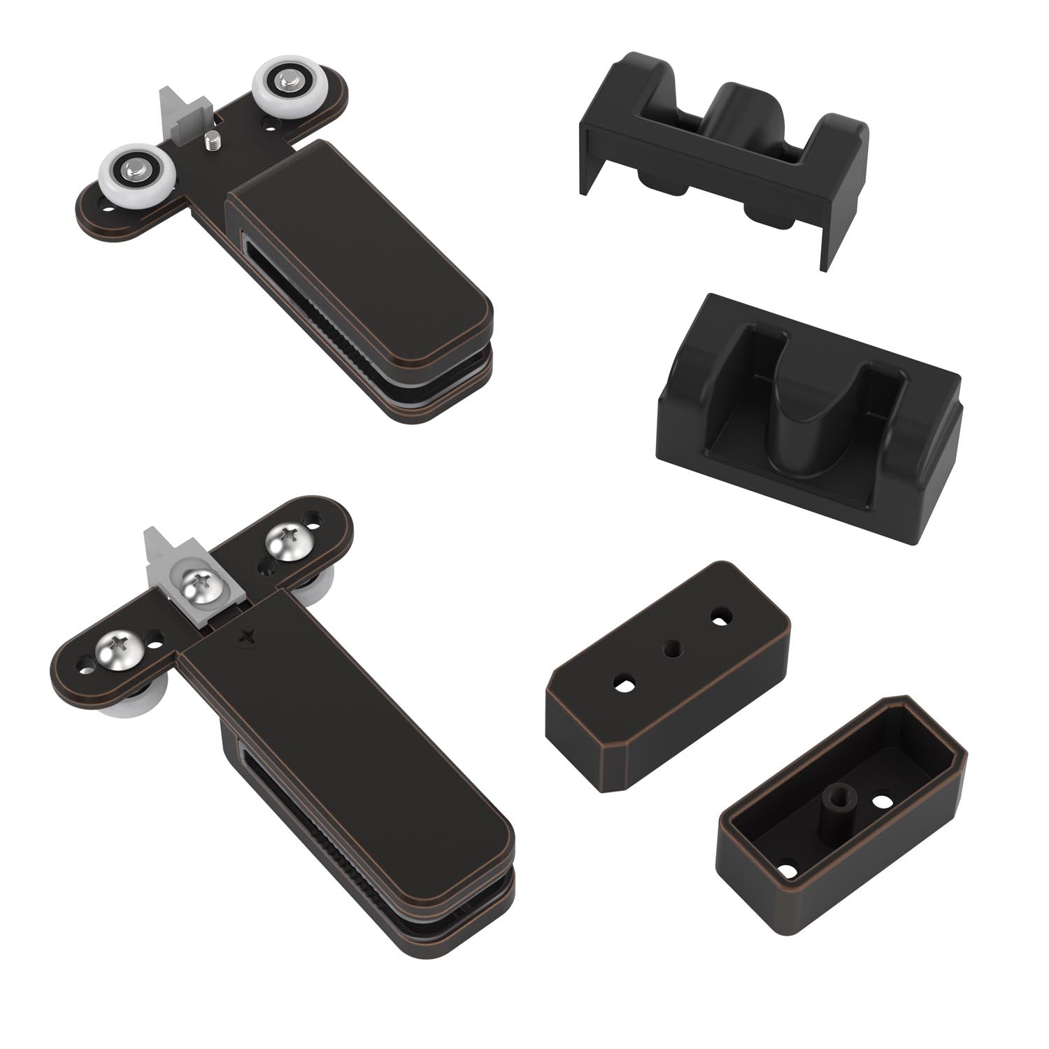 Shower door replacement roller kit