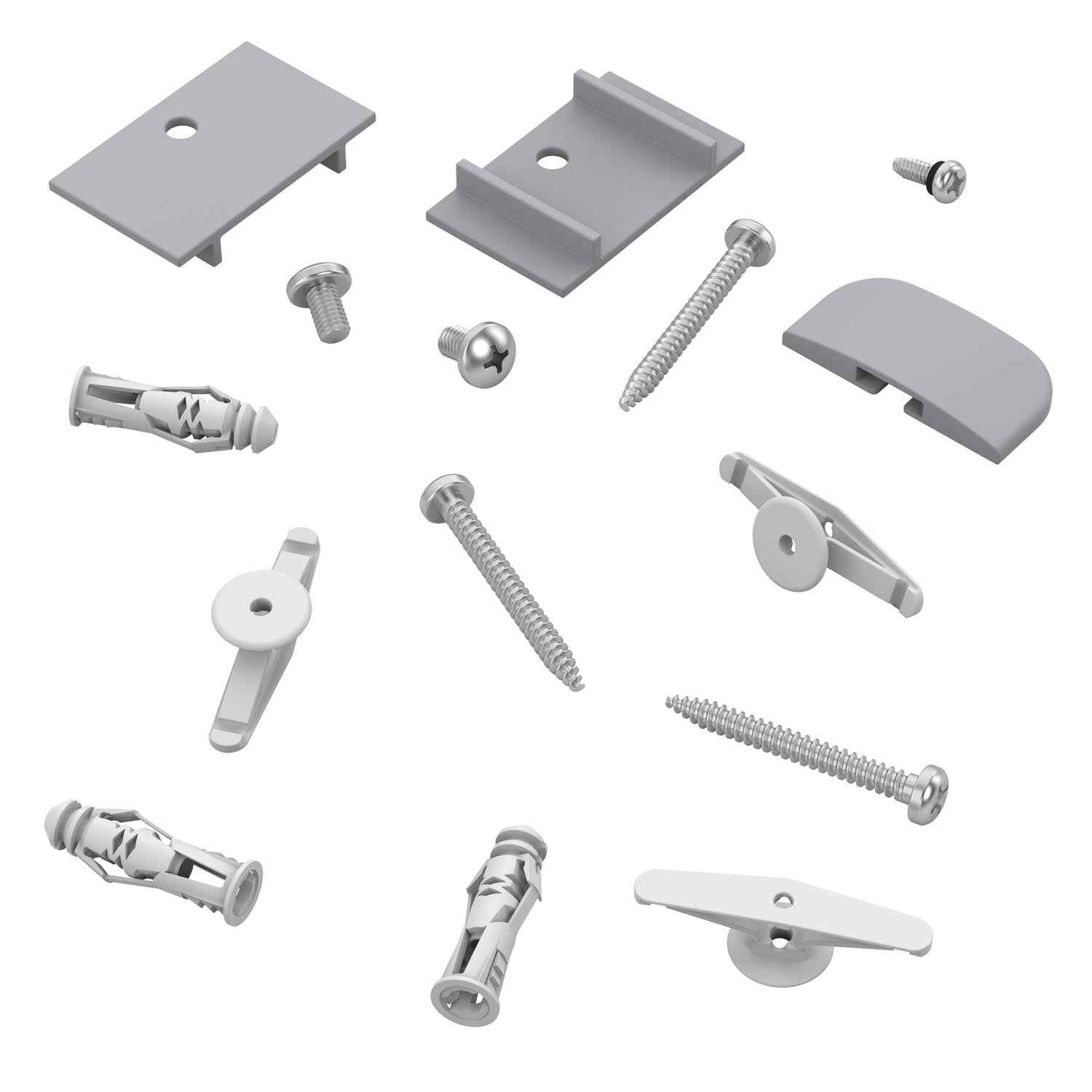 Shower door replacement hardware
