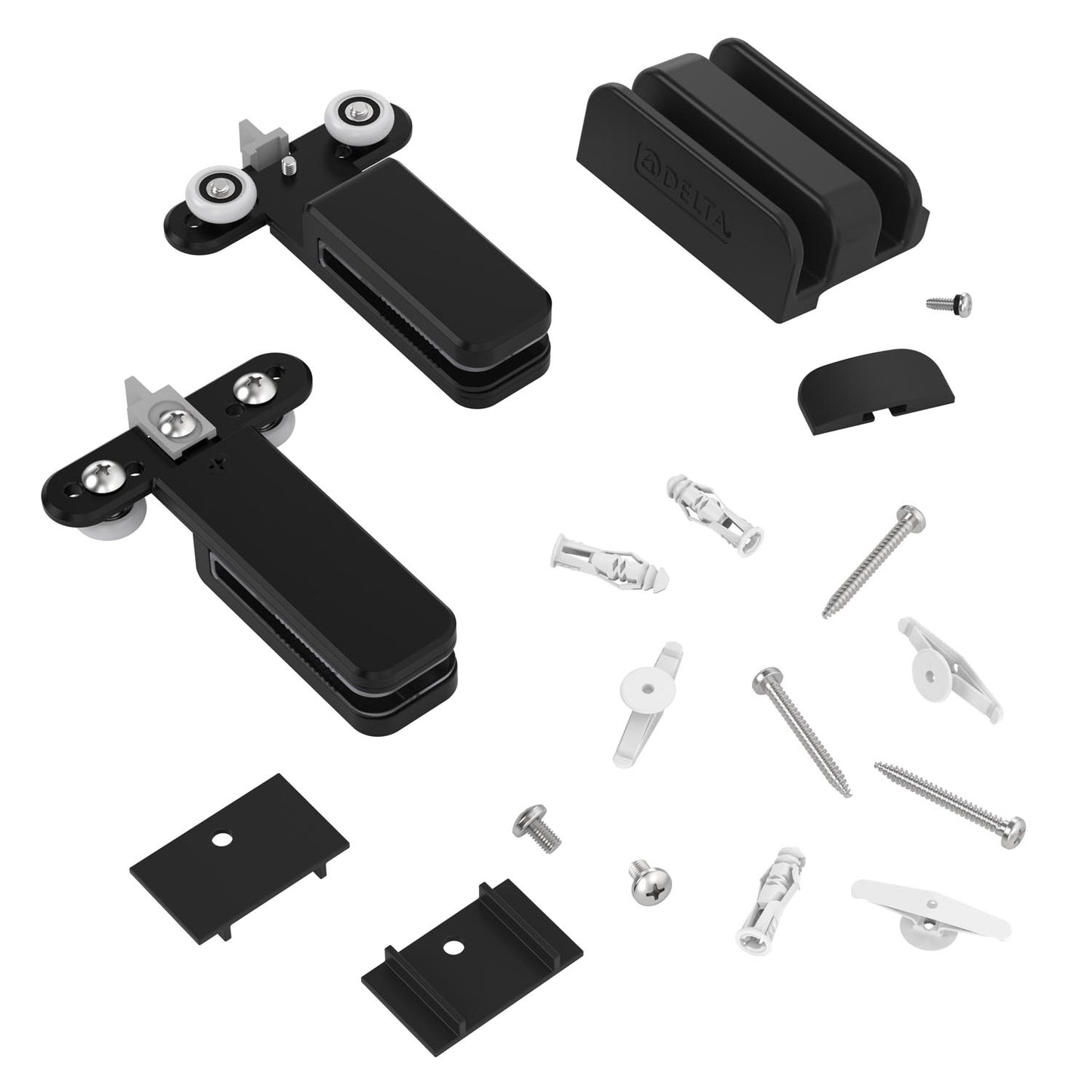 Shower door replacement roller kit