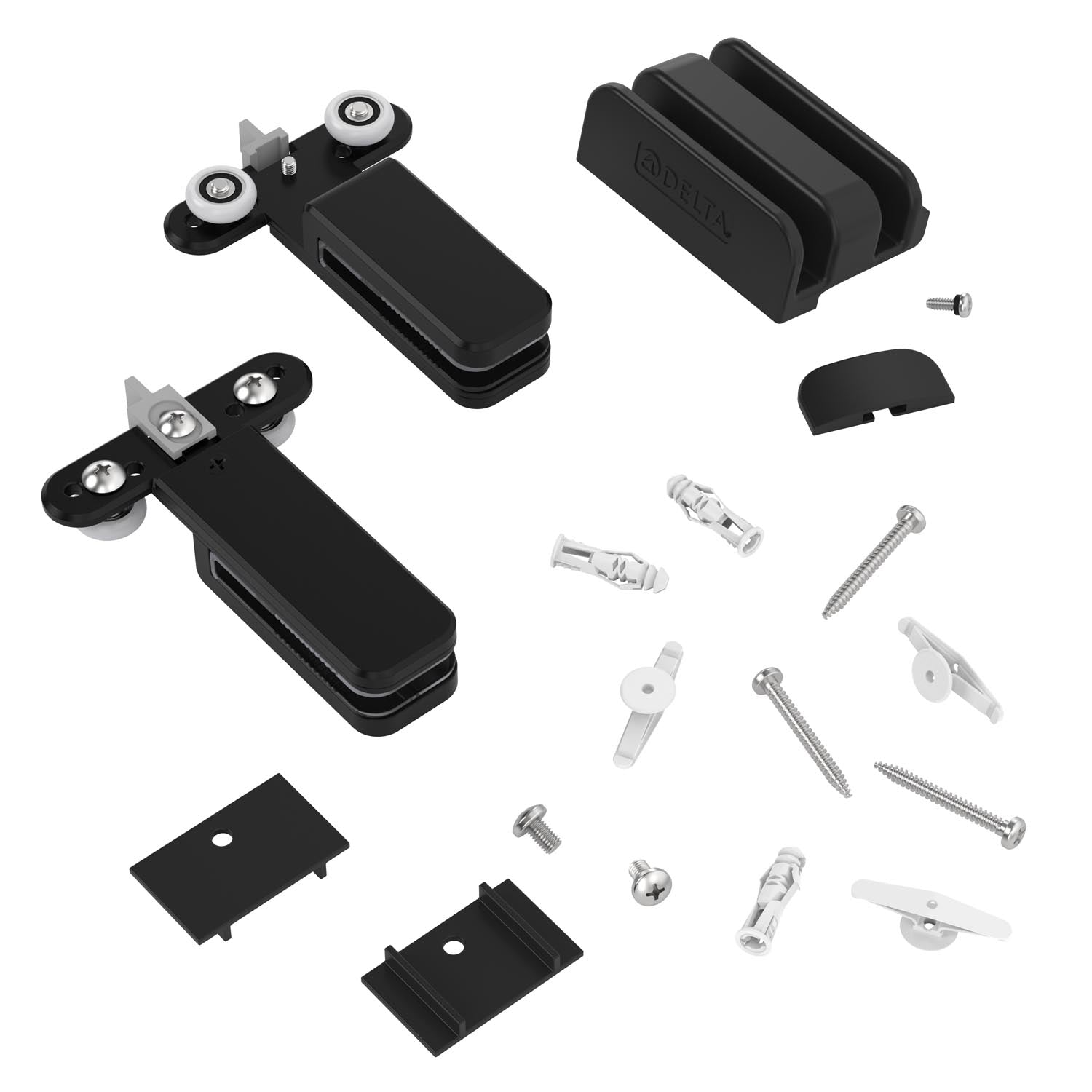 Shower door replacement roller kit