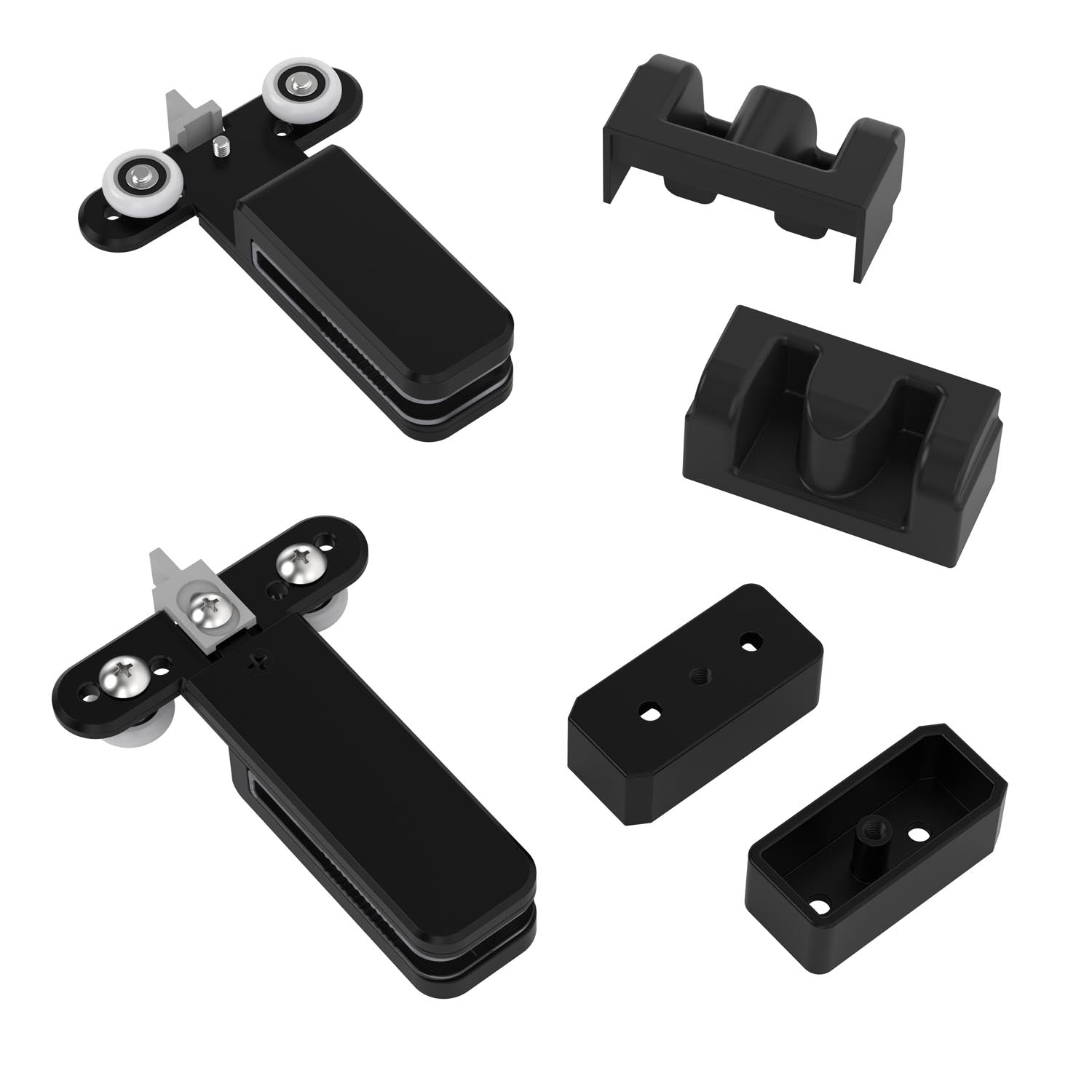 Shower door replacement roller kit