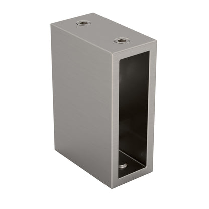 Shower door replacement wall bracket assembly