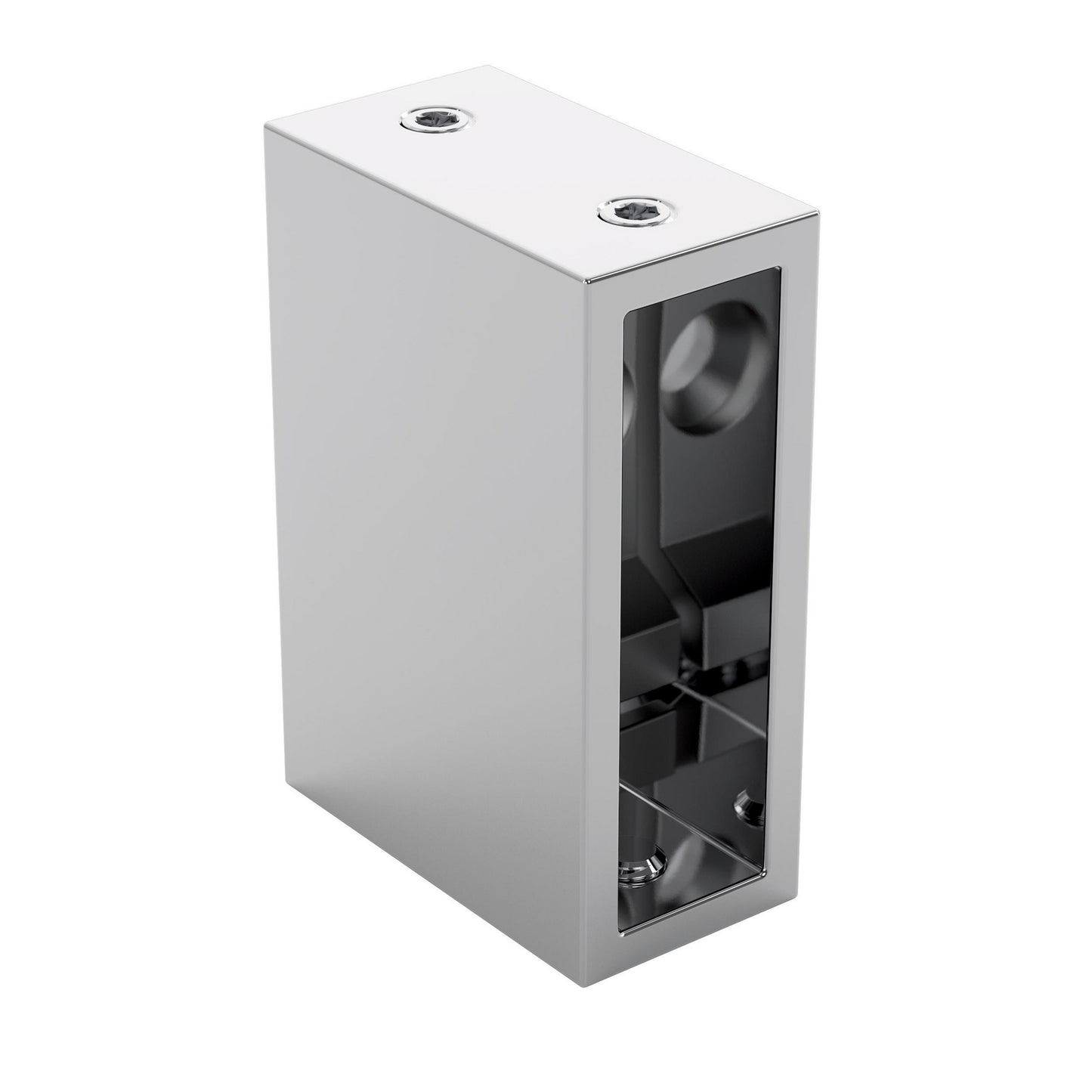 Shower door replacement wall bracket assembly