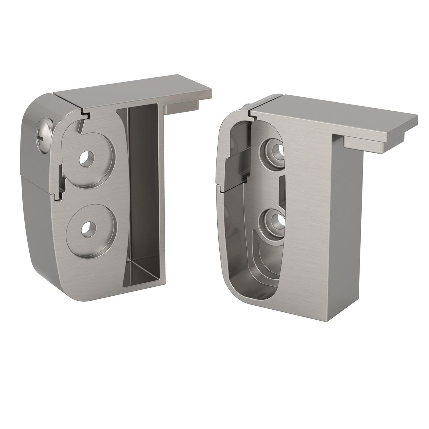 Shower door collars