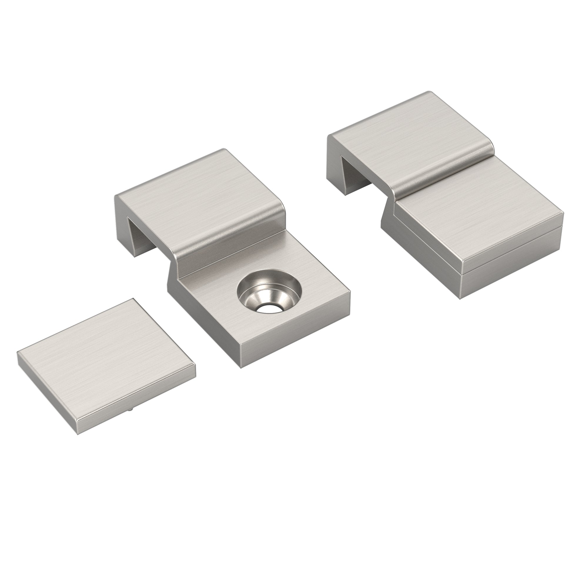 Shower door replacement dam strip hold down brackets