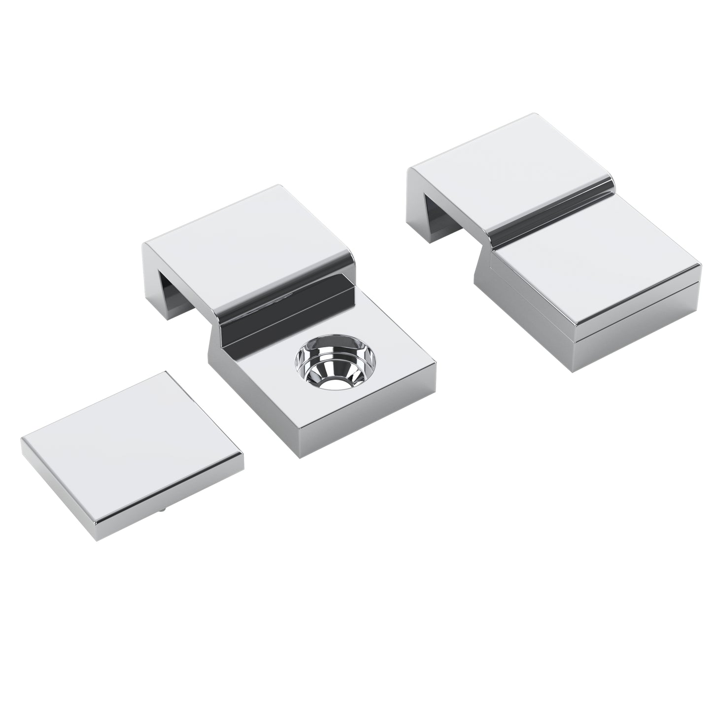 Shower door replacement dam strip hold down brackets