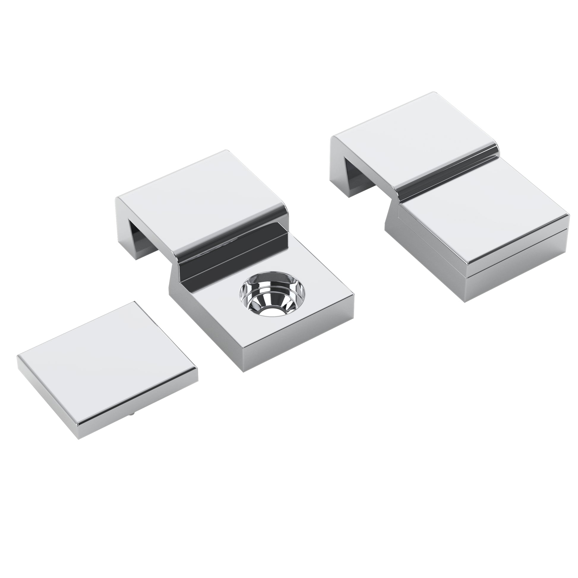 Shower door replacement dam strip hold down brackets