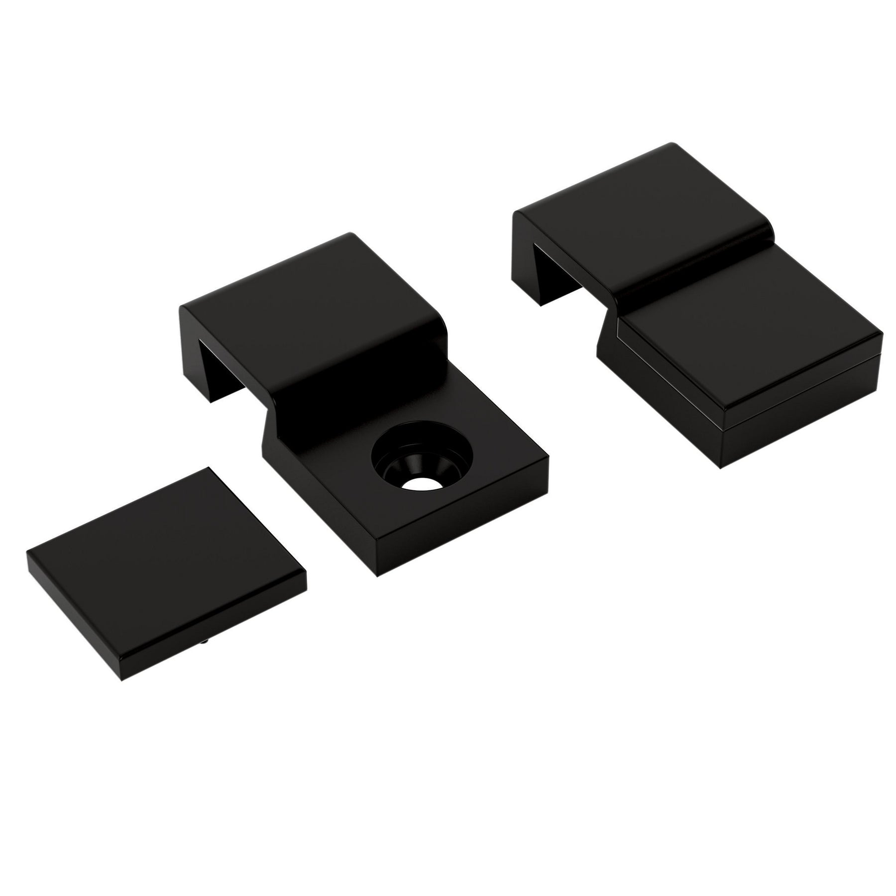 Shower door replacement dam strip hold down brackets