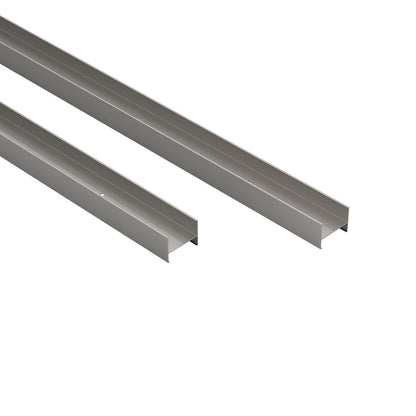 Side jambs in satin nickel