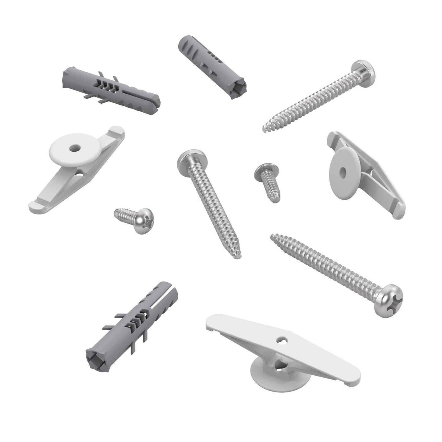 Shower door replacement hardware