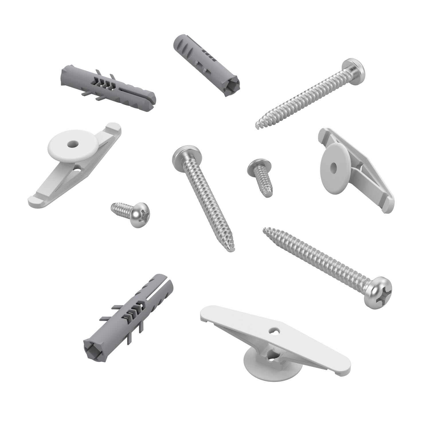 Shower door replacement hardware