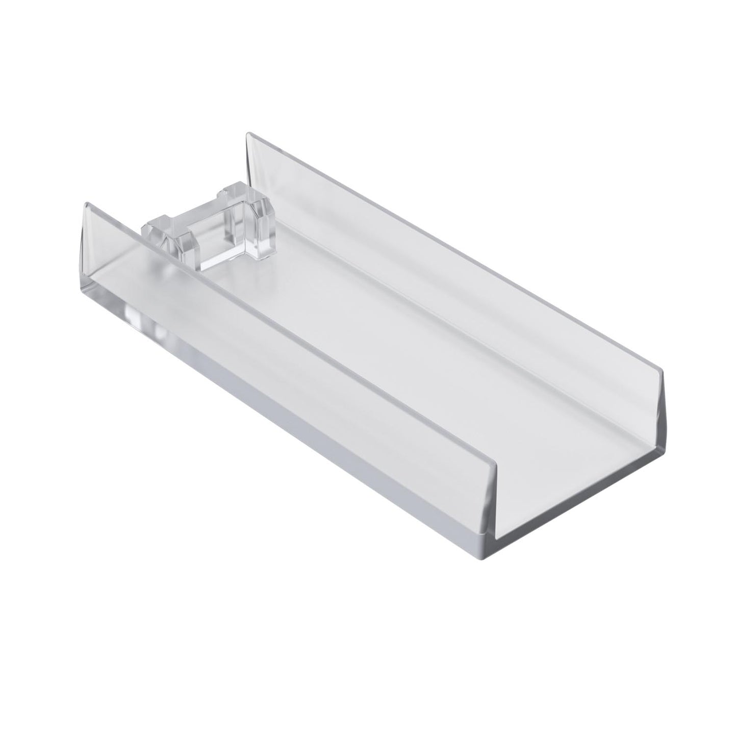 Shower door side jamb cap