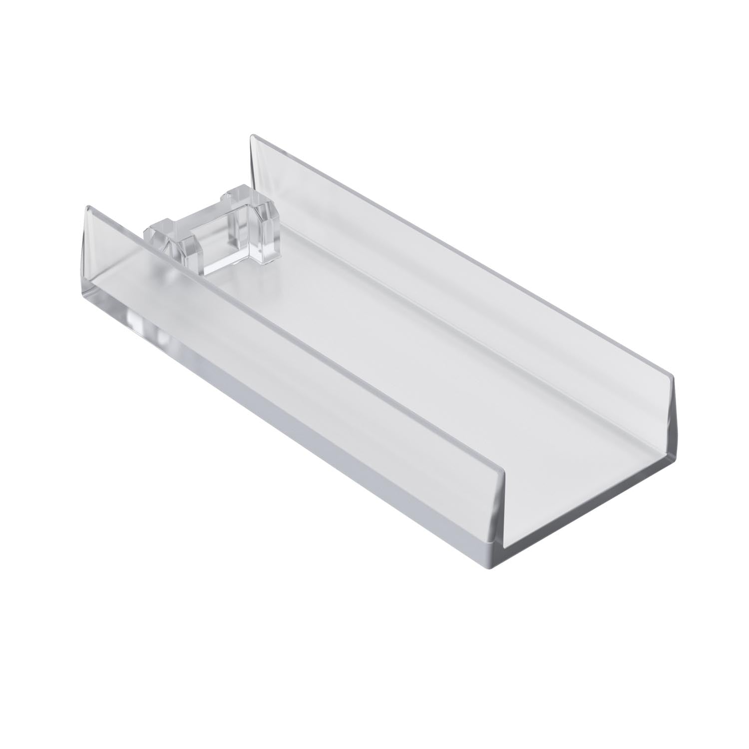 Shower door side jamb cap