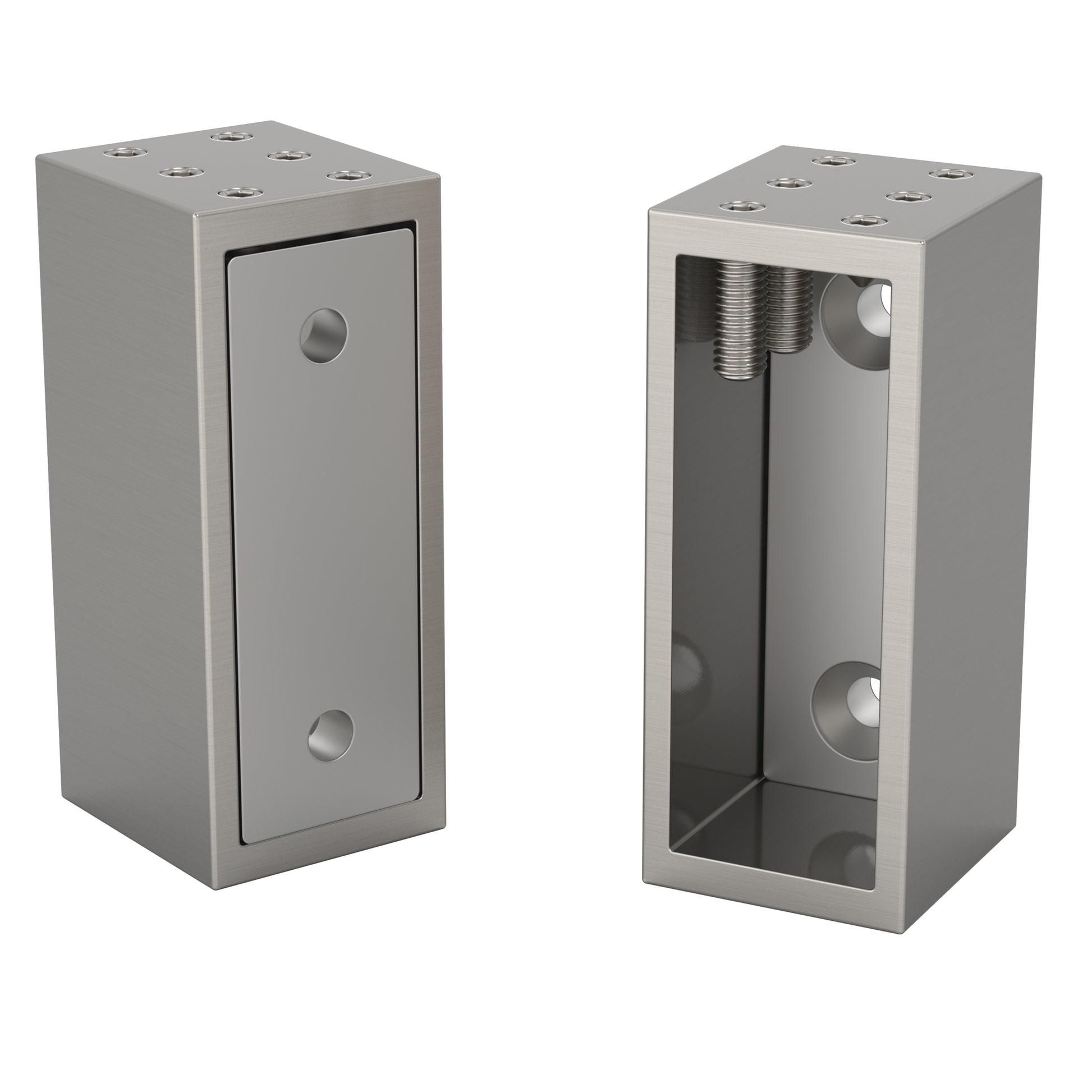 Shower door replacement collar bracket