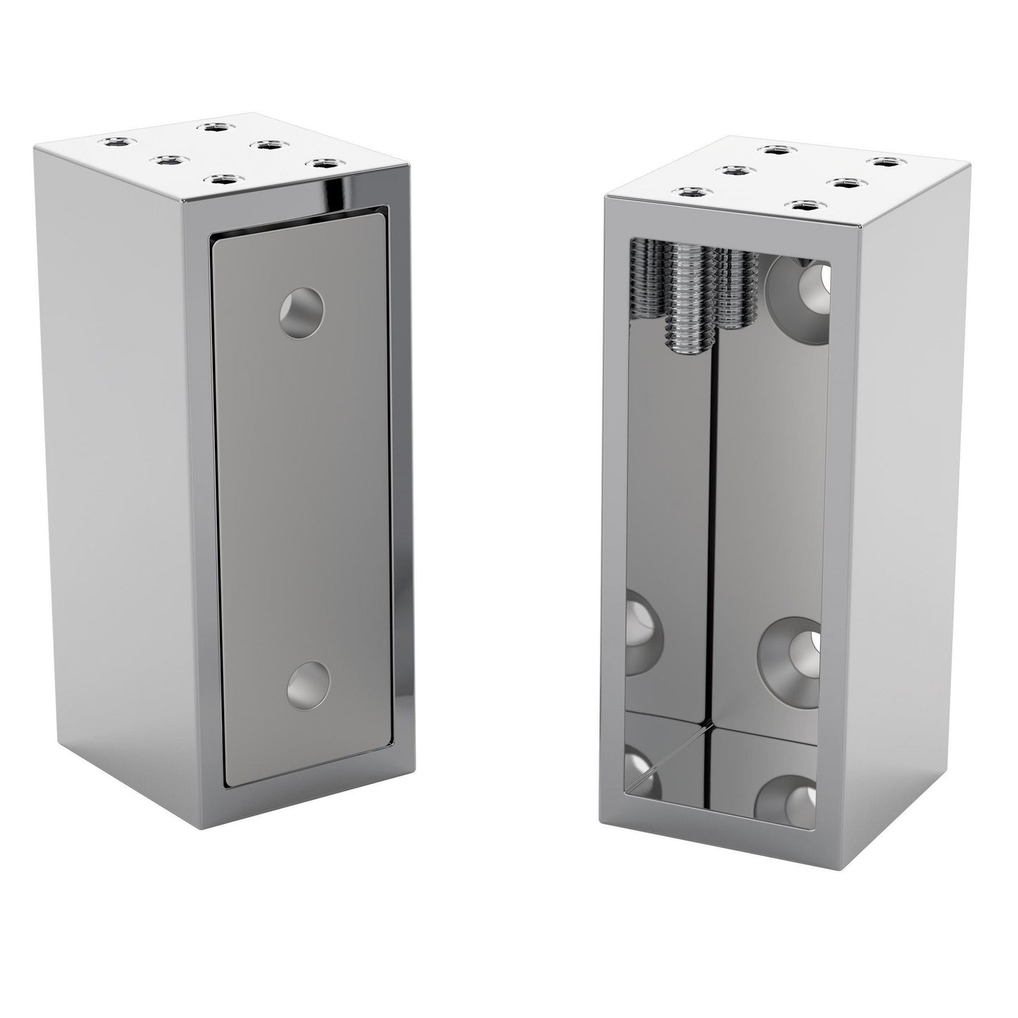Shower door replacement collar bracket assembly