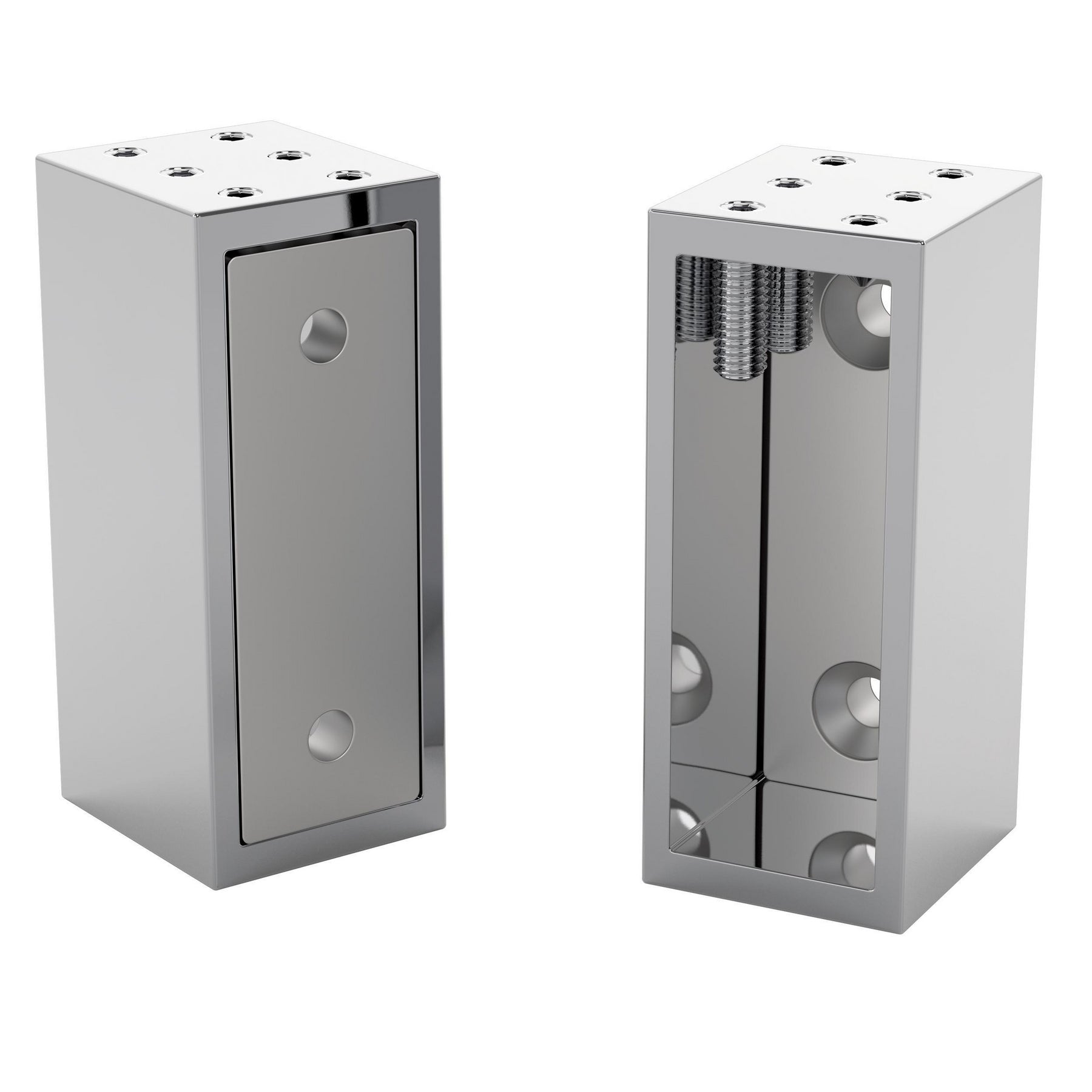 Shower door replacement collar bracket assembly