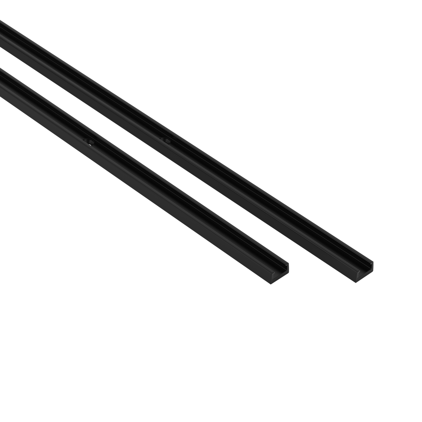 Two Classic 500 black magnetic side jambs on a white background