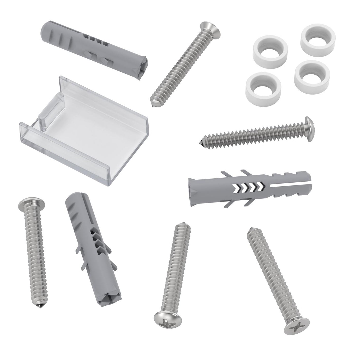 Shower door replacement hardware