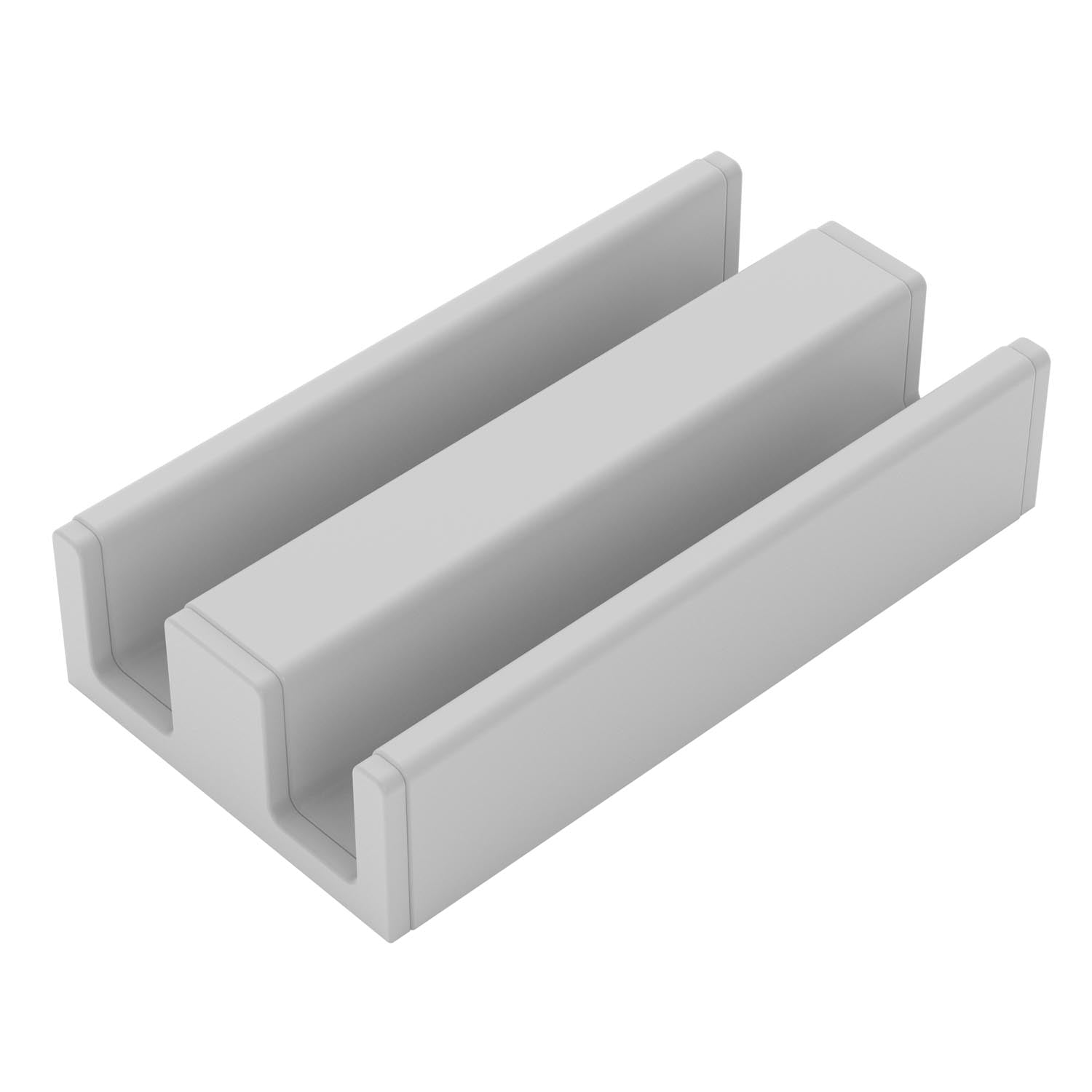 Center guide in satin nickel