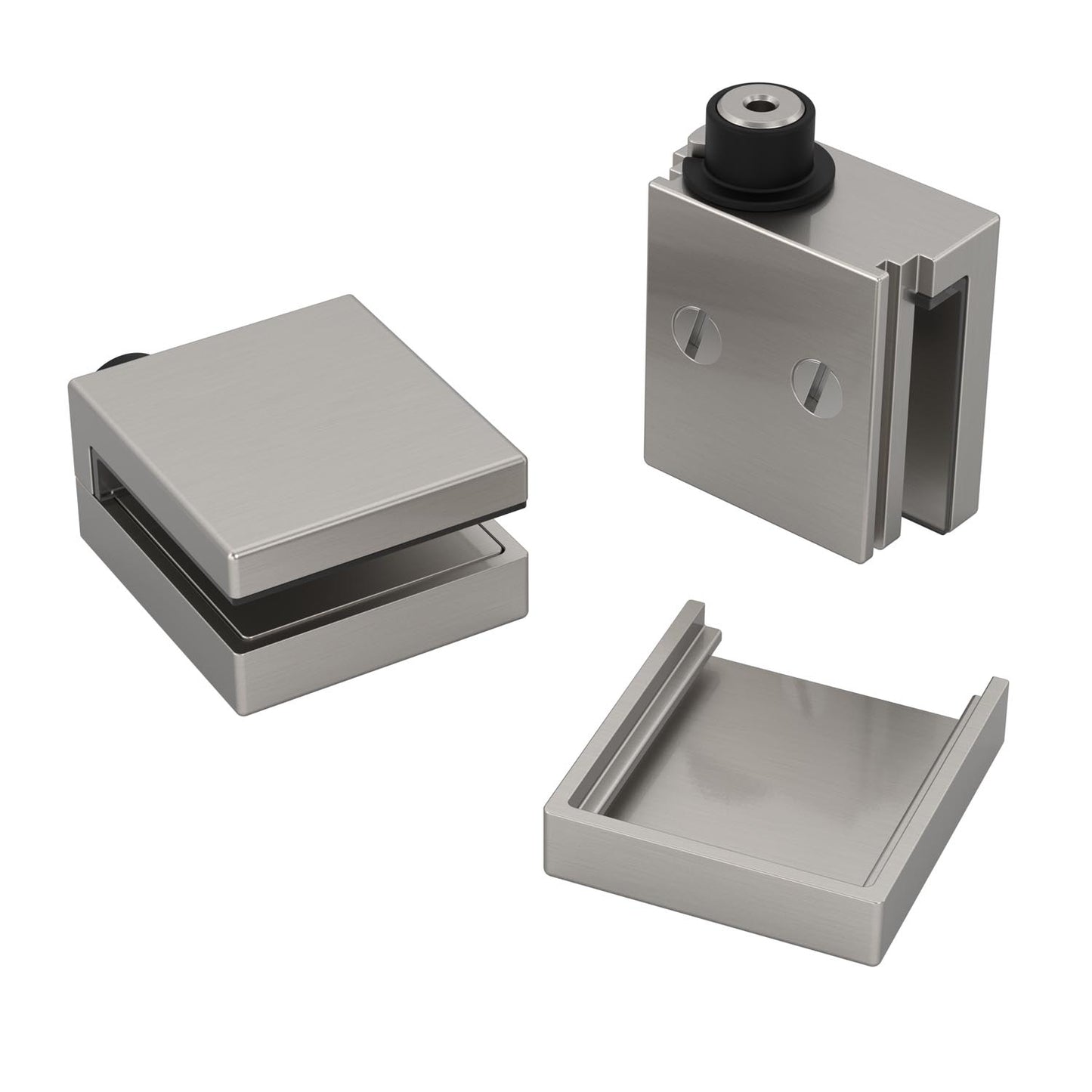 Wilder Glass Pivot in Satin Nickel