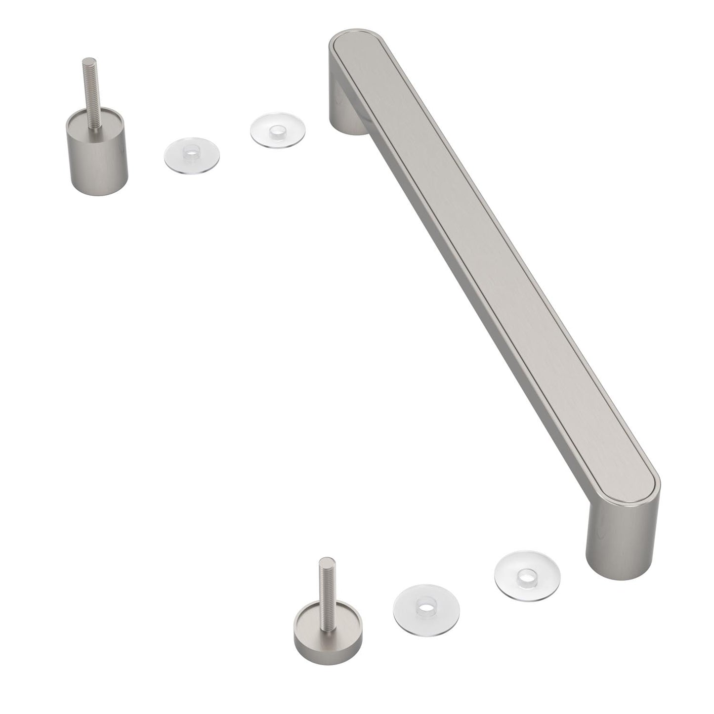 Callidora Handle in Satin Nickel