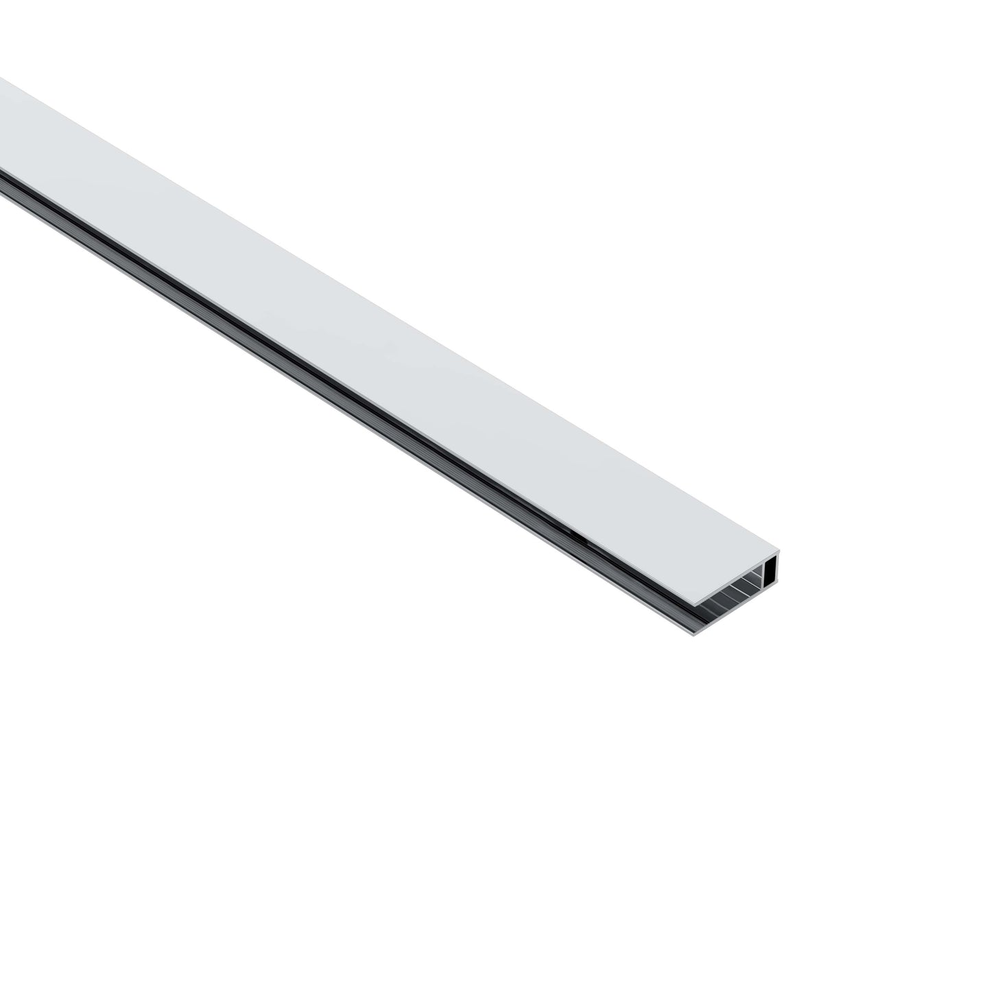 Fixed Panel Wall Jamb in Polished Chrome