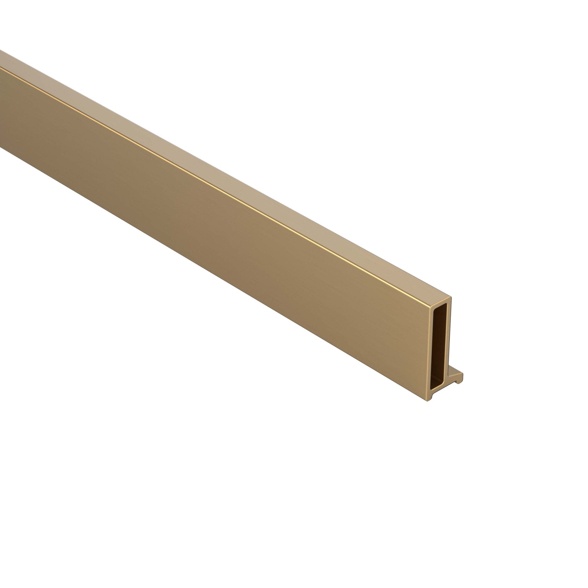 Gold dam strip on a white background