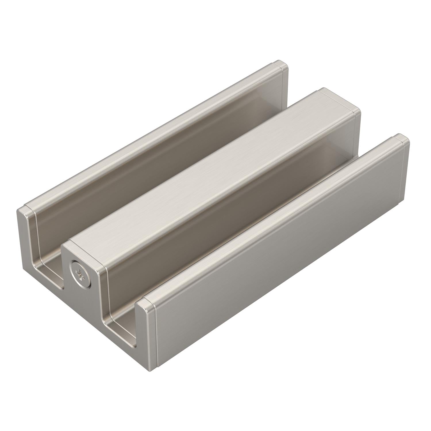 center guide in satin nickel
