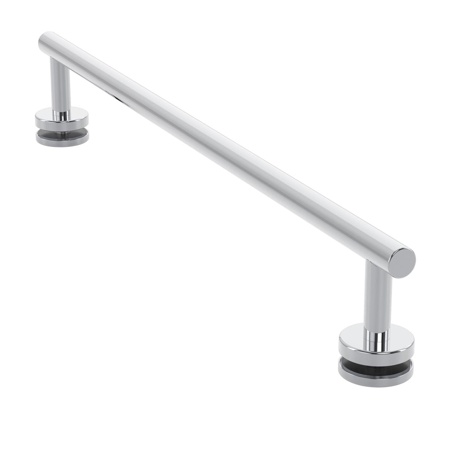 Replacement shower door handle in polished chrome