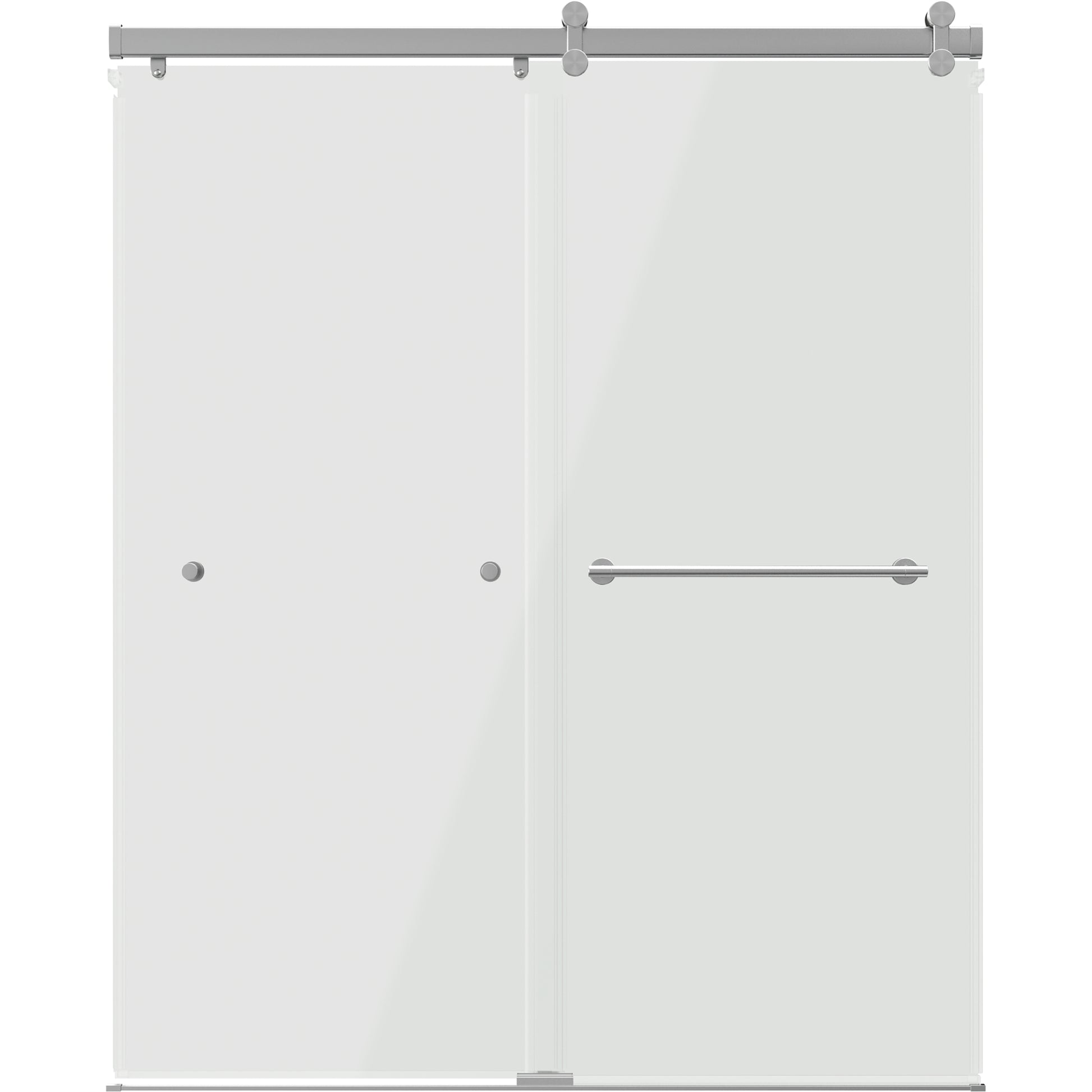 60" Shower / Clear / Chrome