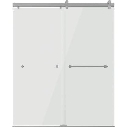 60" Shower / Clear / Chrome