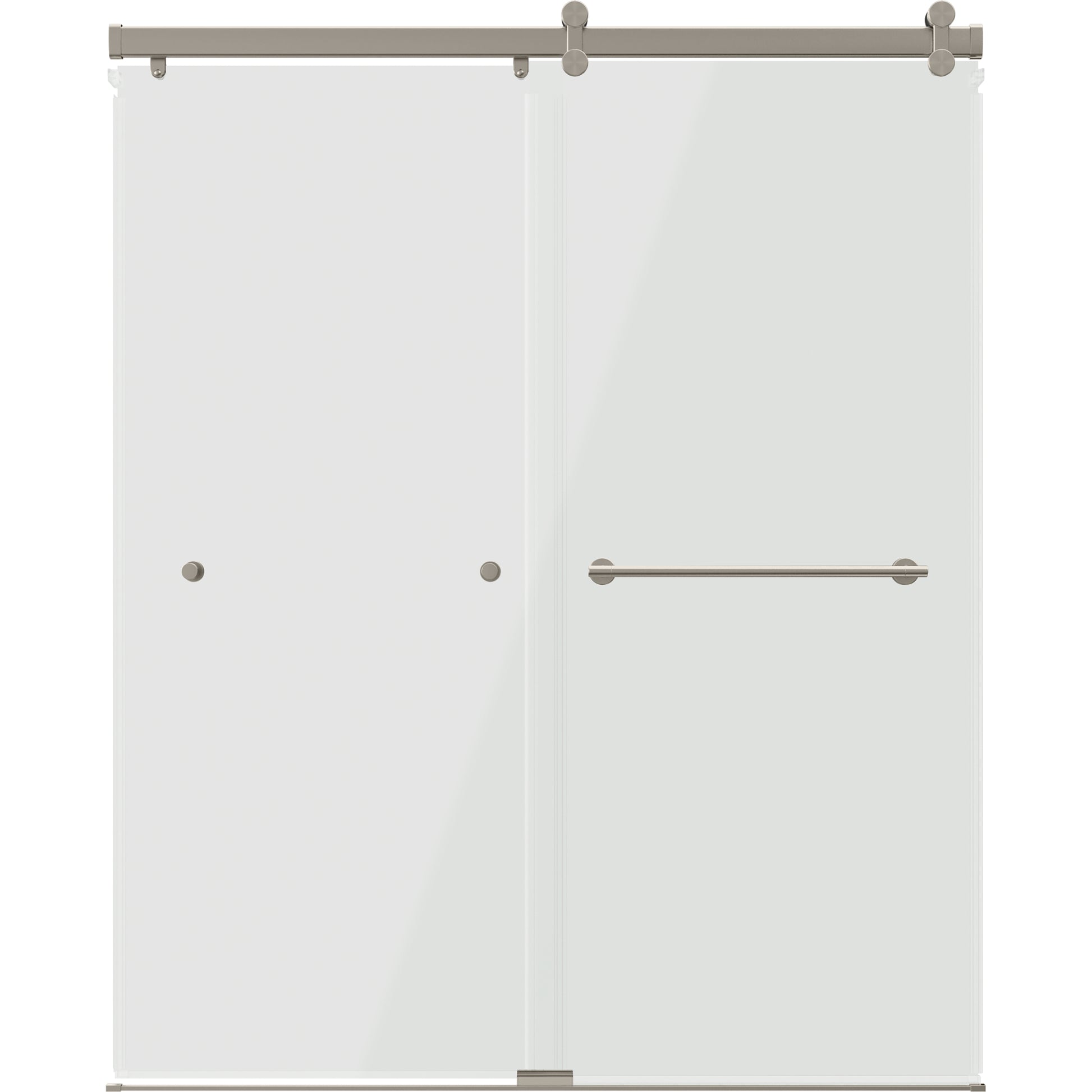 60" Shower / Clear / Brushed Nickel (Shower Door)
