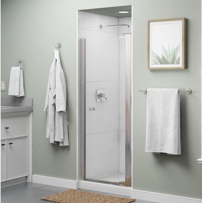 Pivoting Shower Door